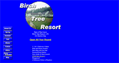 Desktop Screenshot of birchtreeresort.com